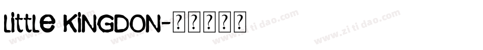 Little Kingdon字体转换